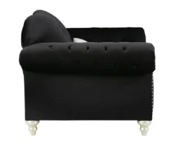 Harriotte Black Armchair -Franklin Sales Store 810612310 4