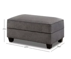 Tripoli Slate Storage Ottoman 13 Tripoli Slate Storage Ottoman -Franklin Sales Store 810616883 A0 4