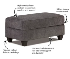 Tripoli Slate Storage Ottoman 10 Tripoli Slate Storage Ottoman -Franklin Sales Store 810616883 X0 1 1