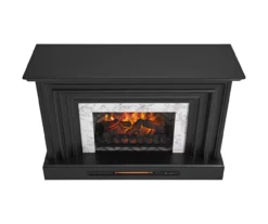 53.5" Black Petite Grand Electric Fireplace Console -Franklin Sales Store 810617767 A0 3