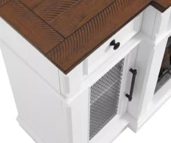 73.5" Castillo Electric Fireplace Console -Franklin Sales Store 810617768 A8 1