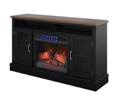 59.5" Black CoolGlow Electric Fireplace & Fan Console -Franklin Sales Store 810620259 A0 3