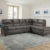 Lane Home Solutions Navigation Gray Living Room Sectional -Franklin Sales Store combo240006