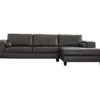 Signature Design By Ashley Nokomis Faux Leather Sectional With Right-Arm-Facing Chaise -Franklin Sales Store combo800021 1