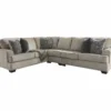 Signature Design By Ashley Bovarian Stone 3-Piece Sectional With Right-Facing Loveseat