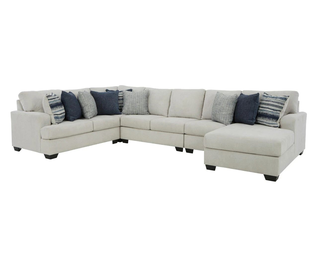 Signature Design By Ashley Lowder Stone 5-Piece Sectional With Right-Facing Chaise 3 Signature Design By Ashley Lowder Stone 5-Piece Sectional With Right-Facing Chaise