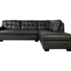 Signature Design By Ashley Battstone Steel Faux Leather Sectional 2 Signature Design By Ashley Battstone Steel Faux Leather Sectional -Franklin Sales Store combo920007