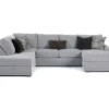 Broyhill Parkdale Dove Sectional -Franklin Sales Store combo920020 1