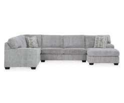 Broyhill Pembrey Pewter 3-Piece Sectional -Franklin Sales Store combo980194 1