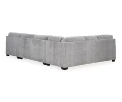 Broyhill Pembrey Pewter 3-Piece Sectional -Franklin Sales Store combo980194 3