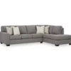 Broyhill Reydell Charcoal Sectional -Franklin Sales Store combo980196