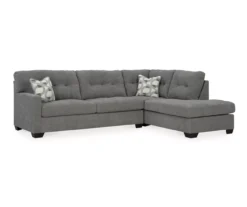 Signature Design By Ashley Highland Falls Gray Sectional -Franklin Sales Store combo980201 1